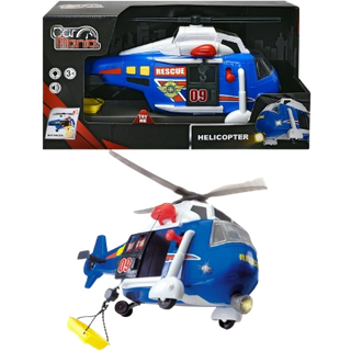 Car Mania Helikopter - blå (På lager i varehus)