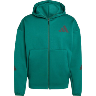 Sweatshirt adidas Z.N.E. Full-Zip Hooded Track Jacket Collegiate Green M - Collegiate Green - M