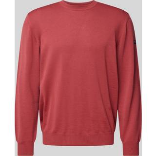 Maerz Herren Pullover rot unifarben