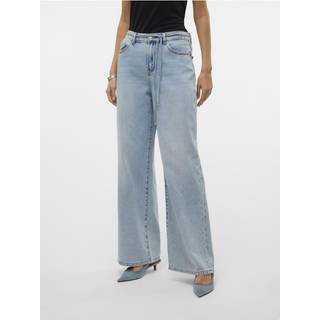 Vmwien Mid Rise Wide Leg Fit Jeans
