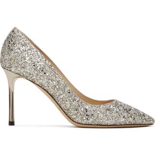 Jimmy Choo Romy 85 glitter pumps - silver - EU 37