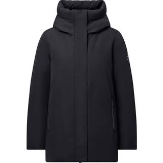 ECOALFtil kvinder. MCWGAJKMAKAL0255W24-319 Makalu jakke sort (M), Casual, Genanvendt polister, Bæredygtig