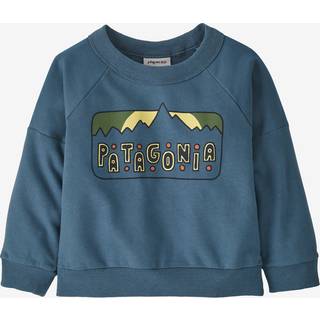 Baby Crew Sweatshirt - Dancing Dawn: Utility Blue