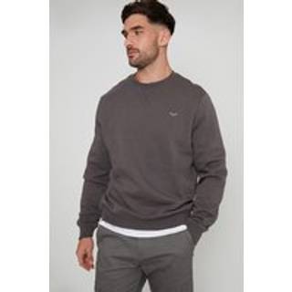 Threadbare Threadbare Grey Crew Neck Sweatshirt
