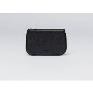 Sandqvist Leather Zip Wallet - Black - One Size