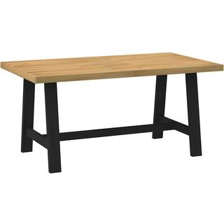 Spisebord Noain U-Formede Ben 180X90X75 Cm Massivt Træ Fyrretræ - a-shaped / 160 cm