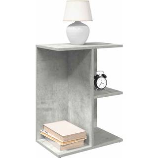 Sengeborde 46,5X29X61 Cm Konstrueret Træ - 1 / Betongrå