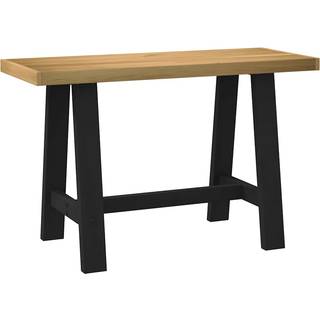 Skrivebord Noain A-Formede Ben 120X50X75Cm Massivt Træ Fyrretræ - A-facon