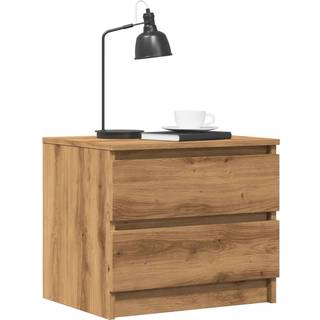 Sengebord 50X39X43,5 Cm Konstrueret Træ - 1 / artisan eg