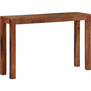 konsolbord 120x30x76 cm massivt akacietræ
