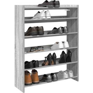 Skoreol 80X25X Konstrueret Træ Grå Sonoma-Eg - 80 cm / 100 cm