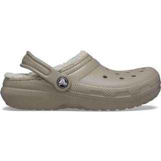 Crocs kids Toddler Classic Lined Clogs Mushroom / Bone 19