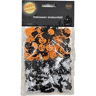 Halloween bordkonfetti 3-pak - multifarvet