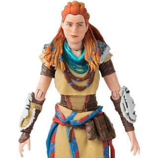 PlayStation Horizon Forbidden West Deluxe Aloy 6-tommer Figur med 15 tilbehørsdele | The Shapes Collection, 42 bevægelige led