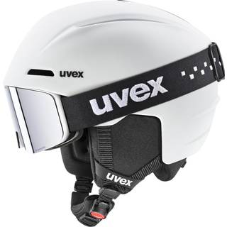 Uvex Viti Set, skihjelm + skibriller, junior, hvid