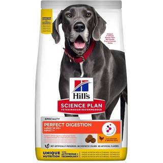 Hill's SCIENCE PLAN Perfect Digestion Large Breed Adult 1+ Med Kylling Og Ris - 14 kg