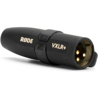 VXLR+ adapter 3-5 Volt 3,5mm hona/XLR hane