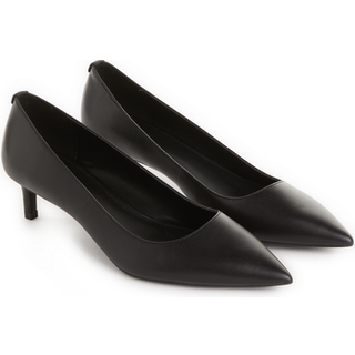 MK Alina Flex Leather Kitten Pump - Black - Michael Kors - EU 35