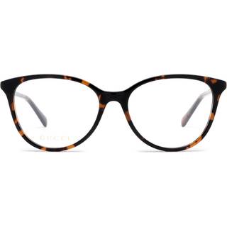 Gucci Kvinde GG1359O 002 Optiske stel Acetat Havana Geometrisk