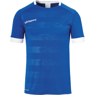Trøje Uhlsport Division II t kurzarm Blau Weiss F03 1003805-003 Størrelse L