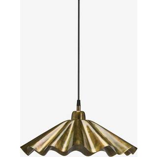 PR Home hængelampe Aira, olieret messingfarve, Ø 41 cm metal