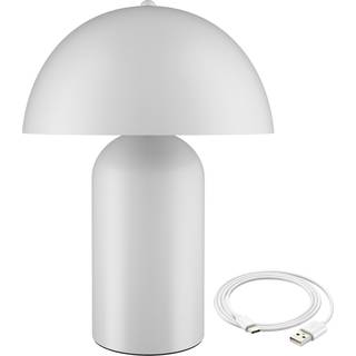Lille bordlampe Kade, dæmpbar - hvid