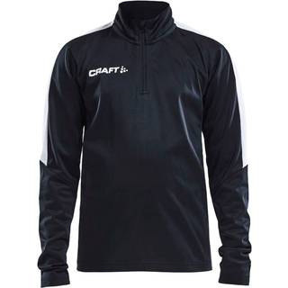 PROGRESS Halfzip LS Tee JR - Black