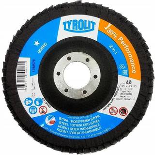 Tyrolit Basic ZA40Q-B lamelskive k40