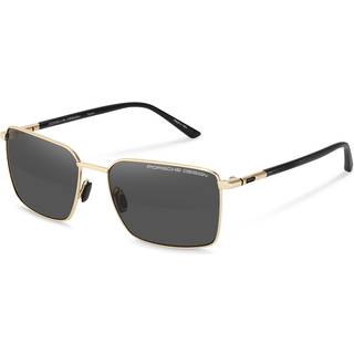 Porsche Design P8973 Polarized D415 58 Solbriller Mænd Guld - Black - 58mm