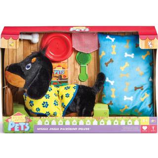 Happy Pets Wiggle Jiggle Gravhund Deluxe Interaktiv Hund