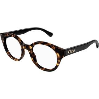 Chloé Kvinde CH0271O 007 Optiske stel Acetat Havana Transparent Rund