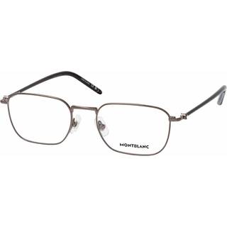 Montblanc Mand Montblanc MB0369O 002 Optiske stel Metal Ruthenium Transparent Firkantet