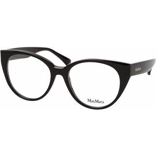 Max Mara Kvinde MM5161 001 Optiske stel Acetat Sort Rund Normal