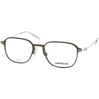 Montblanc Mand Montblanc MB0358O 010 Optiske stel Grå Transparent Firkantet