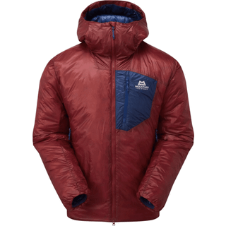 Mountain Equipment Oreus Hooded Jacket Syntetisk jakke Herrer størrelse M farve rød