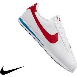 Nike Nike White/Blue/Red Youth Cortez Trainers