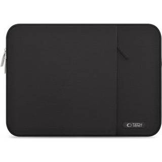 Tech-Protect Sleevy Laptop Sleeve med sidelomme - 13-14 - Sort
