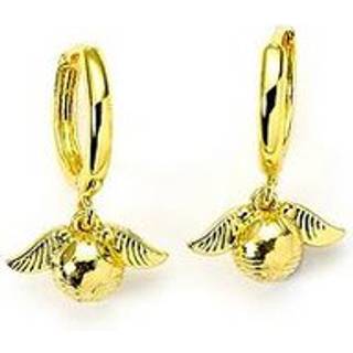 Harry Potter Earrings Golden Snitch (Golden Tone)