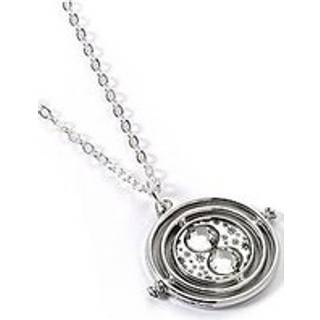 Harry Potter Necklace Time Turner Charm (Silver Tone)