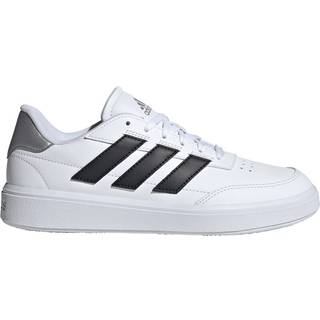 Courtblock sko - Cloud White / Core Black / Silver Metallic - 38