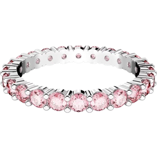 Matrix Ring, Rundschliff, Rosa, Rhodiniert