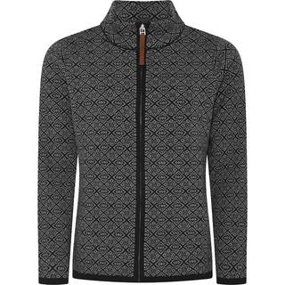 Skovhuus 3564 Turtleneck Zipped Cardiga Cardigans 3564 Black (MEDIUM)