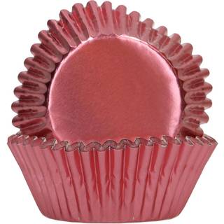 Rosa Guld Metallic Muffinsforme - 48 stk., FunCakes