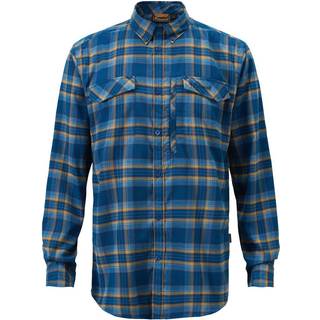 Pinewood Abisko Flannelskjorte M d.azur blue 5225