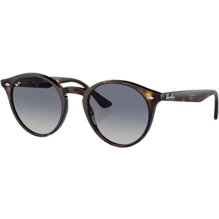 Ray - Ban Unisex RB2180 710/4L Solbriller Acetat Skildpadde Grå Rund Normal Skygge