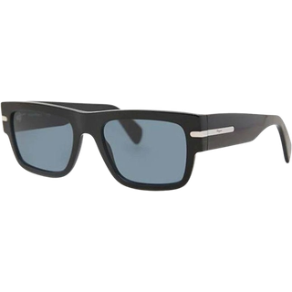 Ferragamo Mand SF1030S 001 Solbriller Acetat Sort Blå Firkantet