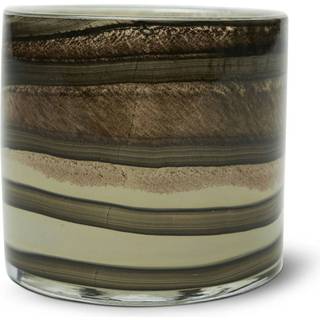 Jakobsdals Florence Lysestage 12 Cm - Fyrfadsstager Glas Brun - N892400-02