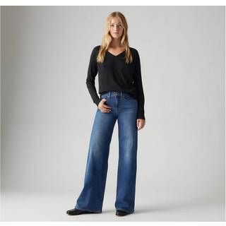 Formgivende 318 jeans med brede ben