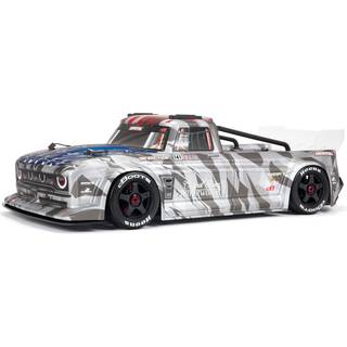Arrma - ARA7615V2T1 - 1/7 INFRACTION STREET BASH 6S BLX ALL-ROAD RESTO-MOD TRUCK (MED HÅNDBREMSE) - Sølv