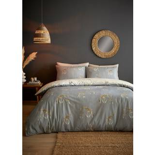 Fusion Fusion Grey Milo Giraffe Reversible Duvet Cover Set